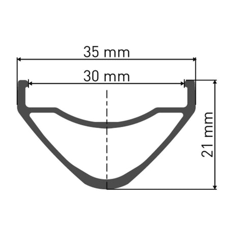 DT Swiss DT Swiss-HX 1700 SPLINE Laufrad 29" IS 30 148/12 XD