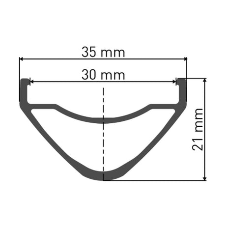 DT Swiss DT Swiss-HX 1700 SPLINE Laufrad 29" IS 30 110/15