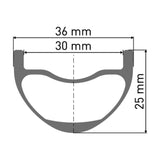 DT SwissDT Swiss-HXC 1501 SPLINE Laufrad 29" IS 30 148/12 MS