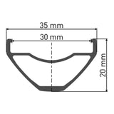 DT Swiss DT Swiss-M 1900 SPLINE Laufrad 29" CL 30 142/12