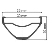 DT Swiss DT Swiss-M 1900 SPLINE Laufrad 27.5" CL 30 142/12