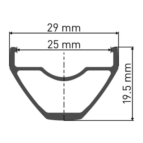 DT Swiss DT Swiss-X 1900 SPLINE Laufrad 29" CL 25 100/15