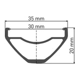 DT Swiss DT Swiss-E 1900 SPLINE Laufrad 29" CL 30 142/12