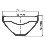 DT Swiss DT Swiss-E 1900 SPLINE Laufrad 27.5" CL 30 142/12