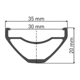 DT Swiss DT Swiss-E 1900 SPLINE Laufrad 27.5" CL 30 110/15