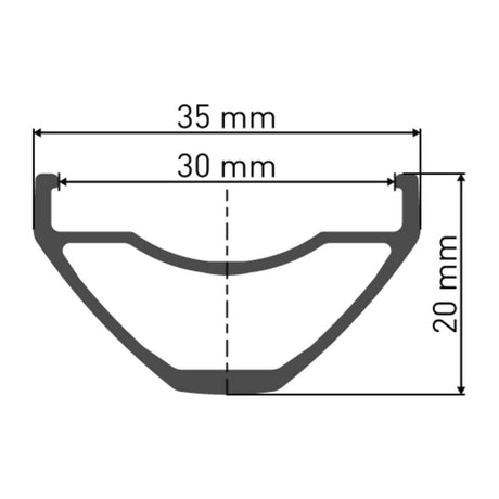 DT Swiss DT Swiss-E 1900 SPLINE Laufrad 27.5" CL 30 110/15