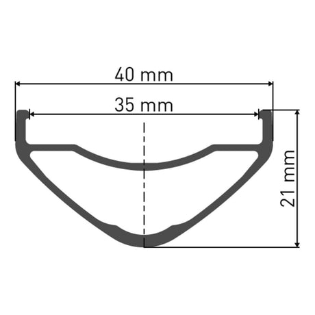 DT Swiss DT Swiss-HX 1700 SPLINE Laufrad 27.5" IS 35 148/12 MS