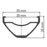 DT Swiss DT Swiss-H 1900 SPLINE Laufrad 29" CL 30 148/12 XD