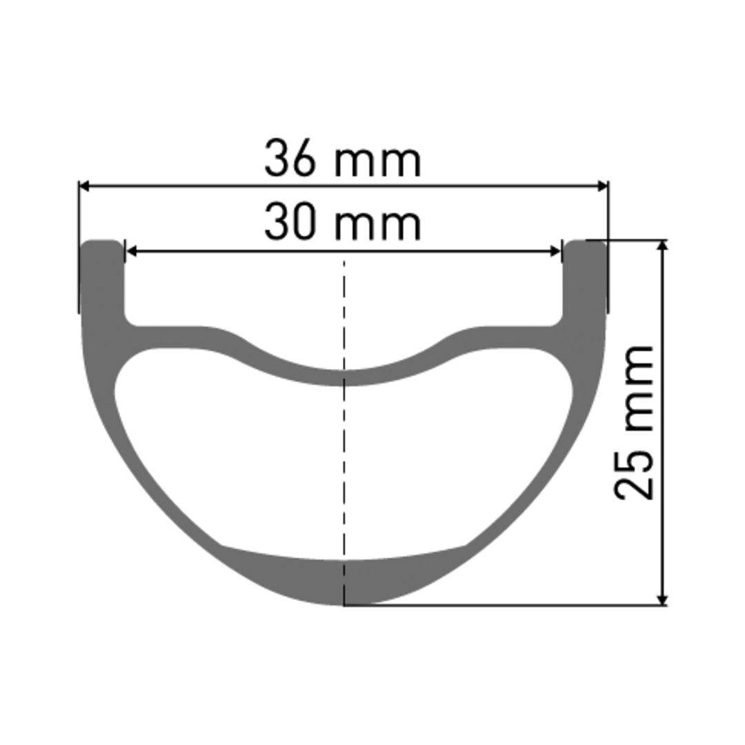 DT Swiss DT Swiss-HXC 1501 SPLINE Laufrad 29" CL 30 110/15