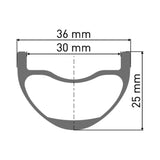 DT Swiss DT Swiss-HXC 1501 SPLINE Laufrad 29" CL 30 110/15