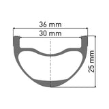 DT Swiss DT Swiss-HXC 1501 SPLINE Laufrad 27.5" CL 30 148/12 MS