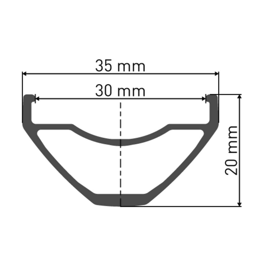 DT Swiss DT Swiss-E 1900 SPLINE Laufrad 27.5" CL 30 142/12 XD