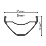 DT Swiss DT Swiss-M 1900 SPLINE Laufrad 27.5" CL 30 142/12 XD