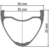 DT Swiss DT Swiss-XMC 1200 SPLINE Laufrad 29" CL 30 110/15mm