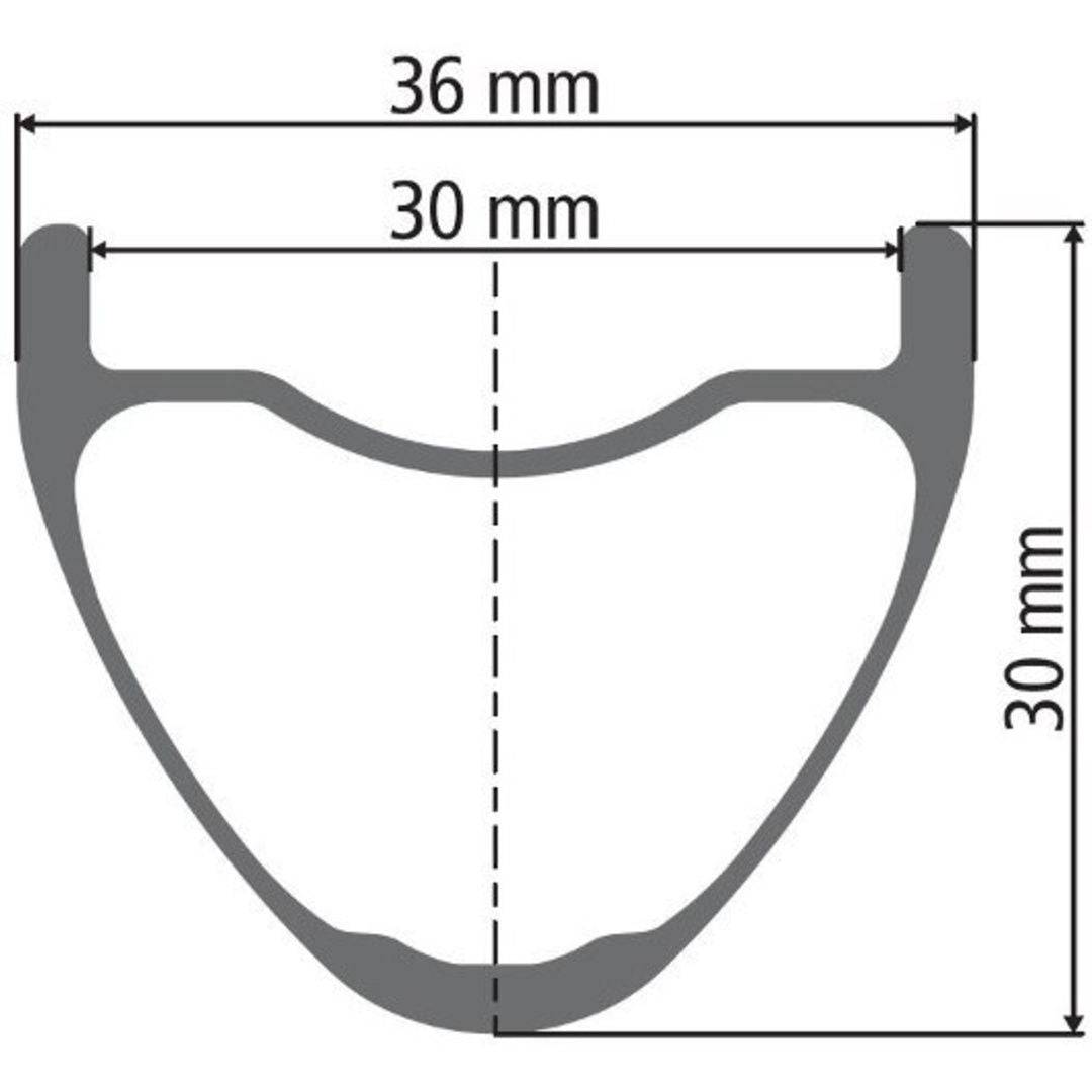 DT Swiss DT Swiss-XMC 1200 SPLINE Laufrad 27.5" CL 30 110/15mm