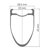 DT SwissDT Swiss-CRC 1400 SPLINE Laufrad 700c CL 45 100/12