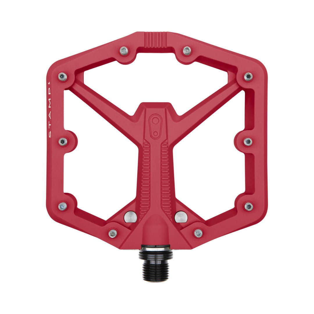 Crankbrothers Crankbrothers-Crankbrothers Pedal Stamp 1 large red Gen 2