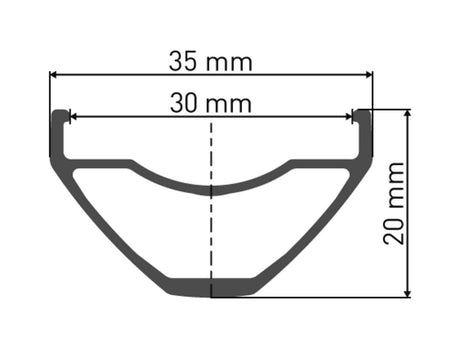 DT Swiss DT Swiss-M 1900 SPLINE Laufrad 29" CL 30 148/12 MS