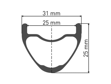 DT Swiss DT Swiss-XRC 1200 SPLINE Laufrad 29" CL 25 110/15mm