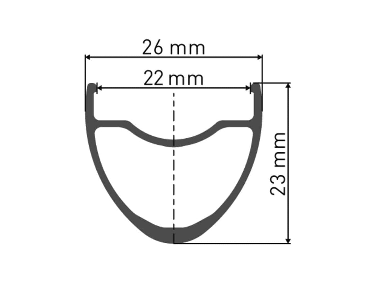 DT Swiss DT Swiss-HE 1800 SPLINE Laufrad 700c CL 23 110/12