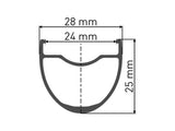 DT Swiss DT Swiss-HG 1800 SPLINE Laufrad 700c CL 25 110/12