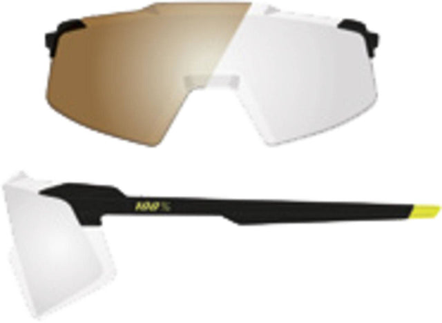 100percent 100percent-Aerocraft - Gloss Metallic Black - Photochromic Lens