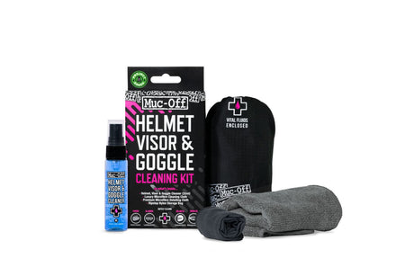 Muc-Off Muc-Off-Visor, Lens & Goggle Cleaner Kit V2 32ml