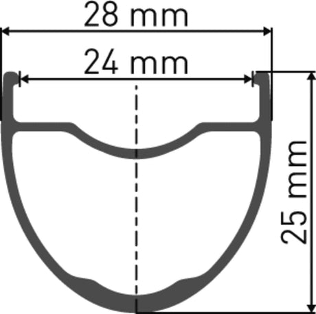 DT Swiss DT Swiss-GR 1600 SPLINE Laufrad 700c CL 25 142/12mm MS