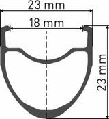 DT Swiss DT Swiss-P 1800 SPLINE Laufrad 700c RB 23 130/5