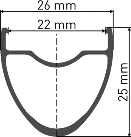 DT SwissDT Swiss-ER 1400 DICUT Laufrad 700c CL 25 100/12