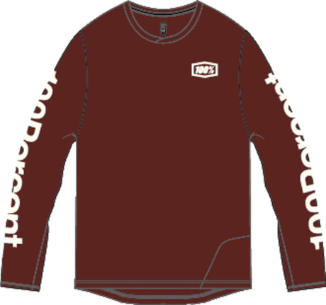 100percent 100percent-Airmatic Long Sleeve Jersey merlot