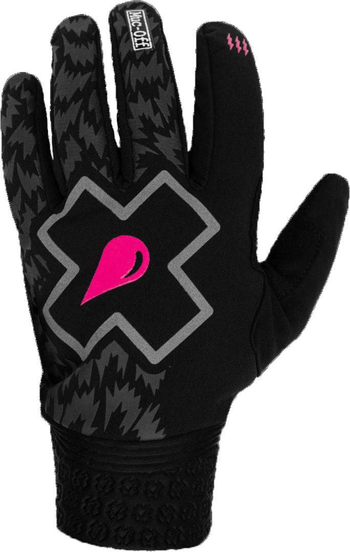 Muc-Off Muc-Off-Winter Rider Gloves black/grey bolt