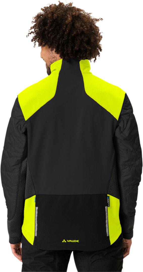 VAUDE VAUDE-Minaki Jacket III Men black/yellow