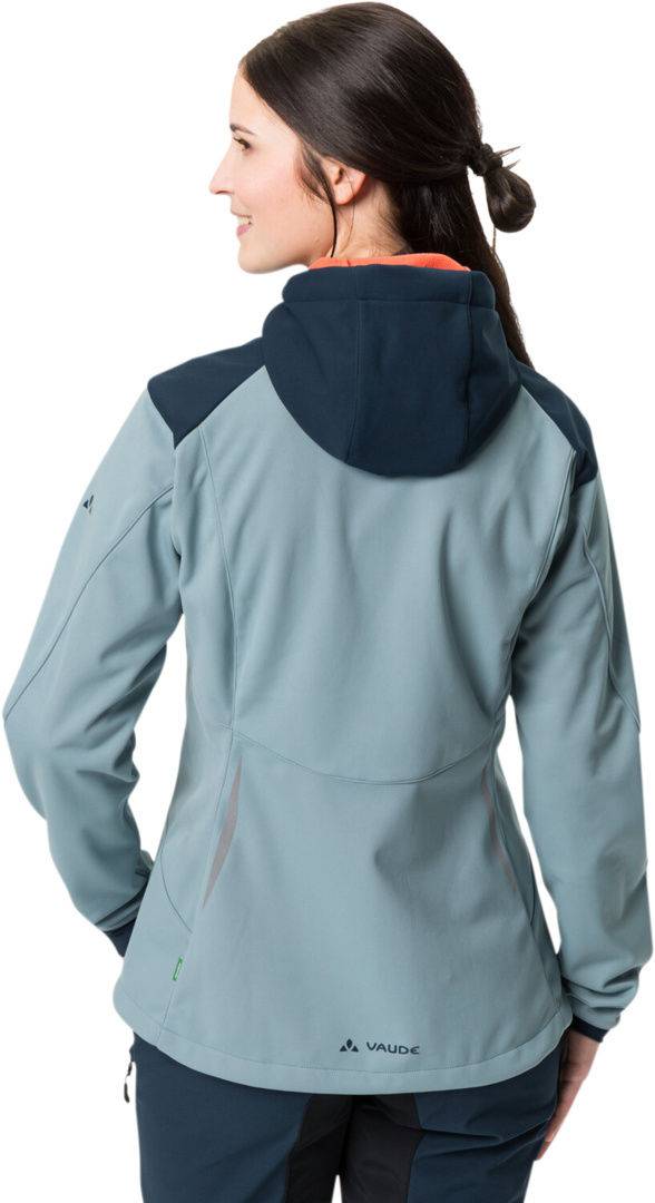 VAUDE VAUDE-Jacket Qimsa Softshell Ladies cloudy blue