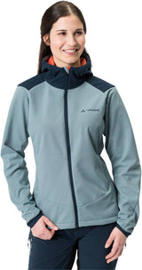 VAUDE VAUDE-Jacket Qimsa Softshell Ladies cloudy blue