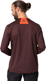 VAUDE VAUDE-Shirt Qimsa LS Men dark oak