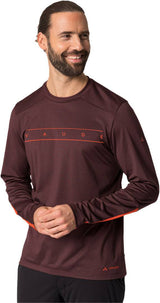 VAUDE VAUDE-Shirt Qimsa LS Men dark oak