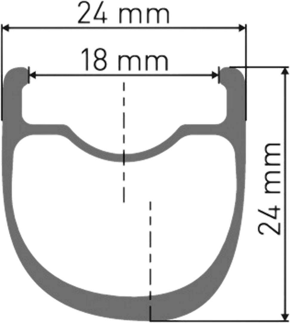 DT Swiss DT Swiss-PRC 1100 DICUT MON CHASSERAL Laufrad 700c CL 24 100/12mm