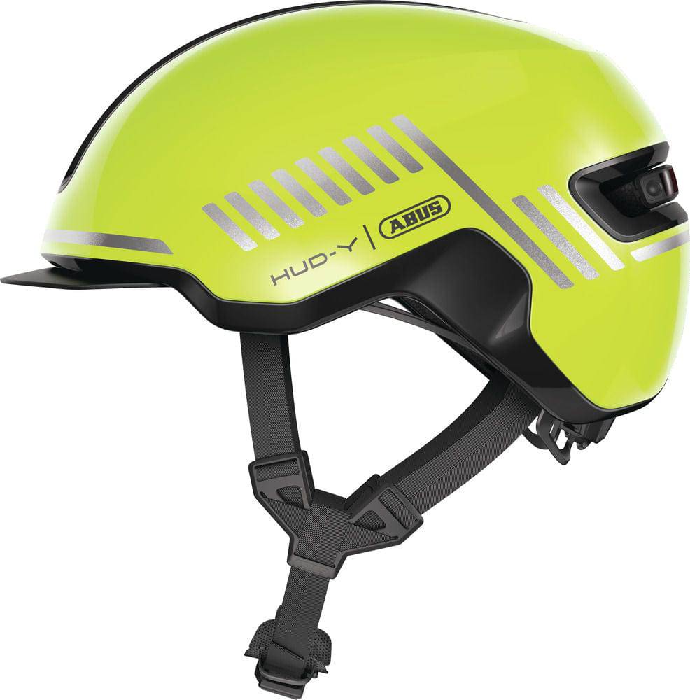 ABUSABUS-HUD-Y signal yellow velo helm