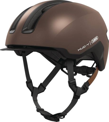 ABUSABUS-HUD-Y metallic copper velo helm