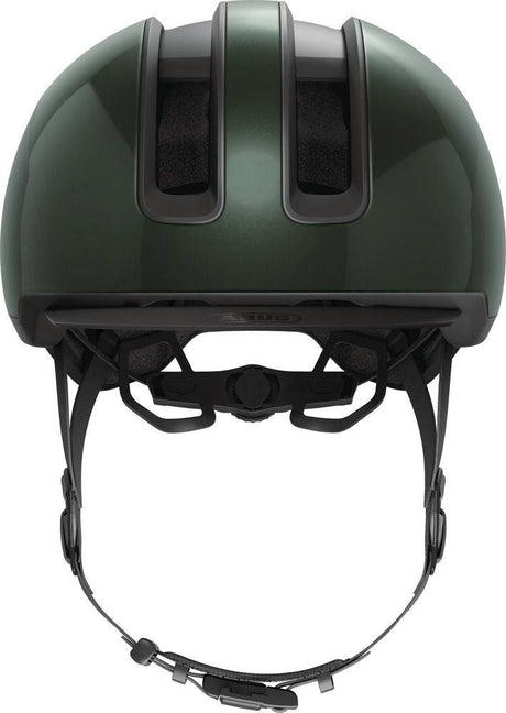 ABUSABUS-HUD-Y moss green velo helm